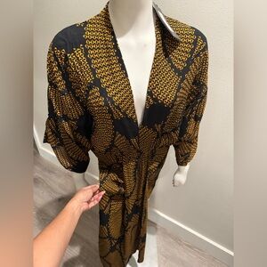 Hawaiian Manaola Honuamea dress XS 
Black-Buckthorn B NWT